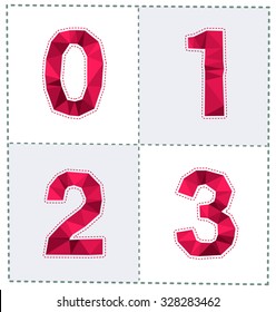 colorful polygonal number for various use