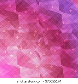 Colorful Polygonal Style Background Design