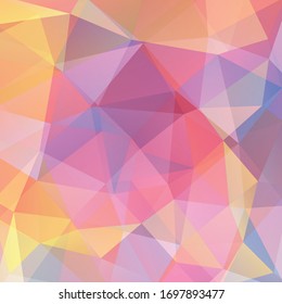 Colorful polygonal vector background. Can be used in cover design, book design, website background. Vector illustration