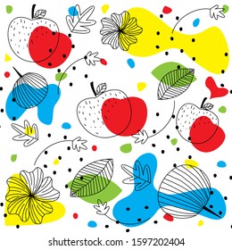 colorful pop art background pattern