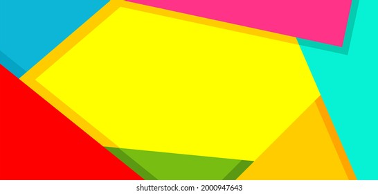 colorful pop art comic background design art