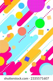 Colorful pop bright background image 4