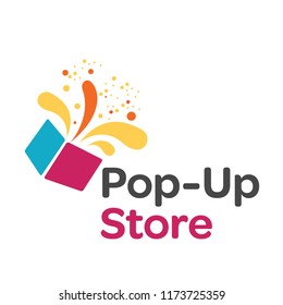 Colorful Pop Up Logo