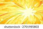 Colorful and pop shock wave effect background illustration_16:9