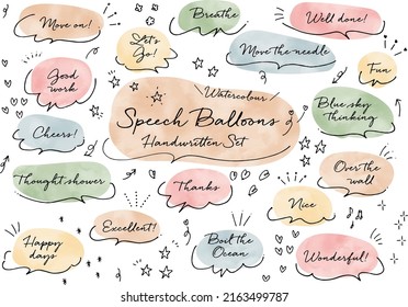 Colorful pop speech bubble design