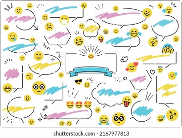 Colorful pop speech bubble design