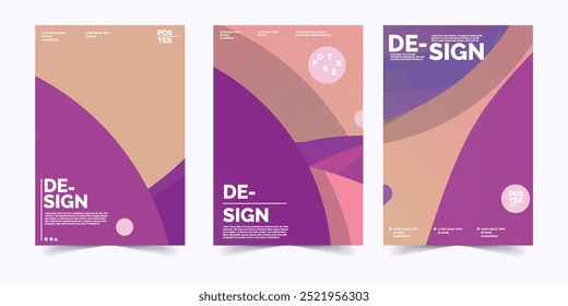 Plantillas de fondo abstractas coloridas del cartel
