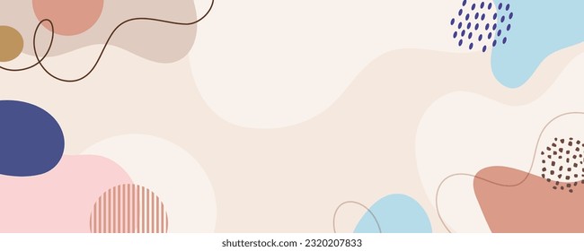 Colorful poster background vector illustration.Exotic plants, branches,art print for beauty, fashion and natural products,wellness, wedding and event.
