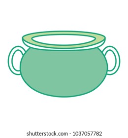 colorful pot cauldron to traditional object to cooking