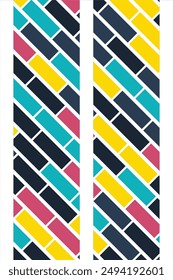 Colorful Potrait Line background for your business template