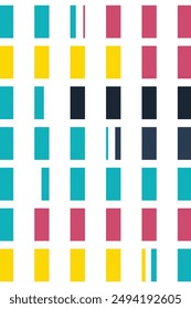 Colorful Potrait Line background for your business template