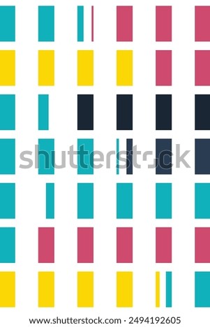 Colorful Potrait Line background for your business template