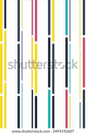 Colorful Potrait Line background for your business template
