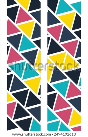 Colorful Potrait Line background for your business template