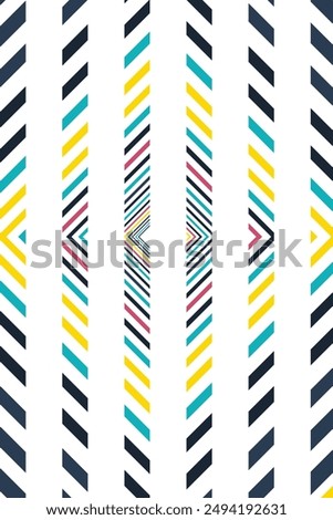 Colorful Potrait Line background for your business template