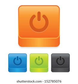 Colorful Power Buttons