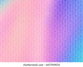 Colorful presentation holographic gradient vector template. Liquid abstract blur splashes backdrop. Magic gradient holographic background for presentation.