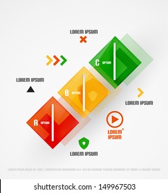 Colorful presentation template