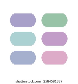 Colorful Product Tags Labels Collection Vector
