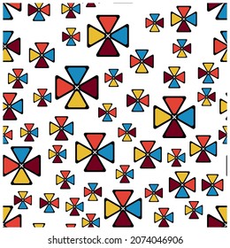 colorful propeller seamless pattern perfect for background or wallpaper