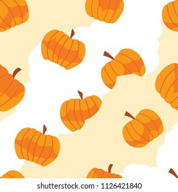 Colorful Pumpkin Autumn Pattern
