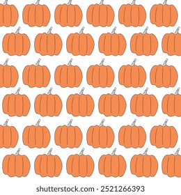 COLORFUL PUMPKIN HEADS DESIGN PATTERN TEXTURE BACKGROUND VECTOR
