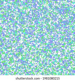 Colorful purple and green stars. Vector illustration. 