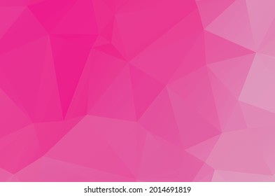 Colorful purple vivid polygonal triangular background pattern