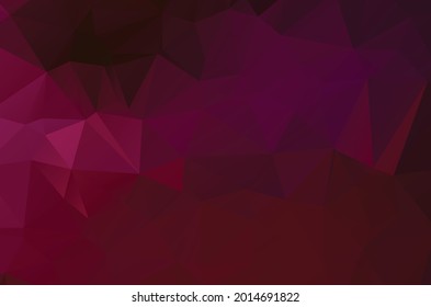 Colorful purple vivid polygonal triangular background pattern