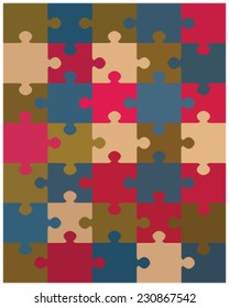 Colorful puzzle