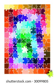 colorful puzzle