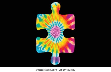 A Colorful Puzzle: Autism Creative Art.