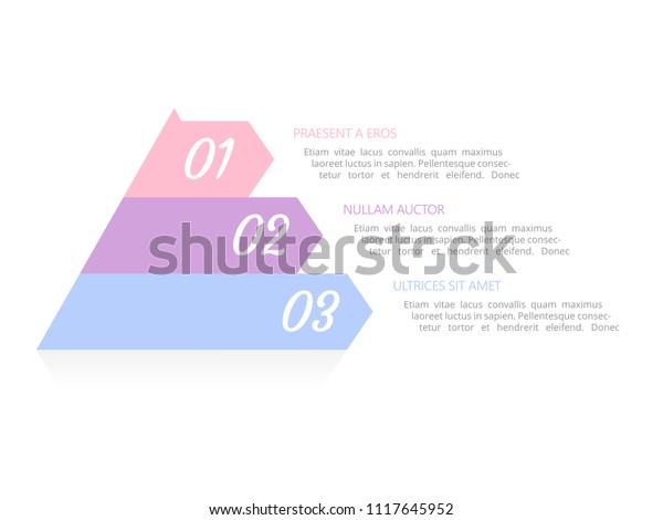Colorful Pyramid Infographic Steps Stock Vector (Royalty Free ...