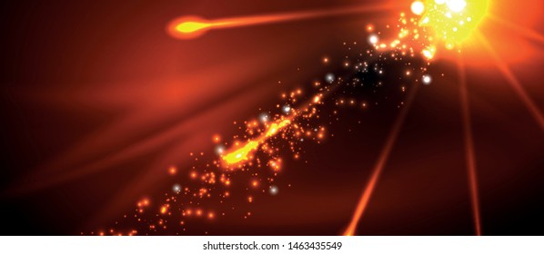 Colorful pyrotechnics show. Sky clouds. Black background. Festival celebration. Abstract fireworks dark sky night for celebration design.