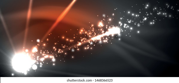 Colorful pyrotechnics show. Sky clouds. Black background. Festival celebration. Abstract fireworks dark sky night for celebration design.