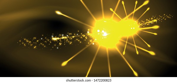 Colorful pyrotechnics show. Sky clouds. Black background. Festival celebration. Abstract fireworks dark sky night for celebration design.