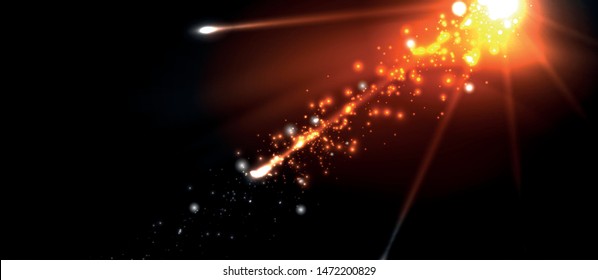Colorful pyrotechnics show. Sky clouds. Black background. Festival celebration. Abstract fireworks dark sky night for celebration design.