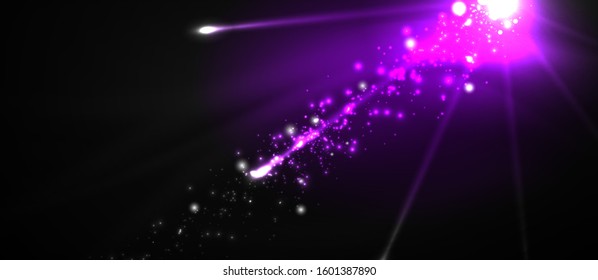 Colorful pyrotechnics show. Sky clouds. Black background. Festival celebration. Abstract fireworks dark sky night for celebration design.