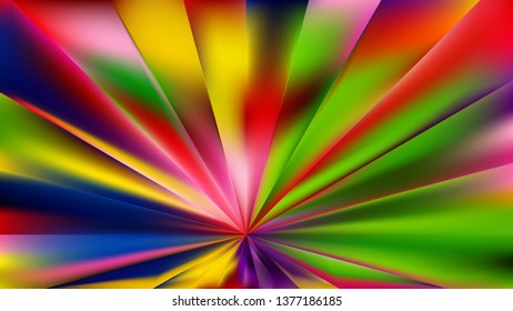 Colorful Radial Background