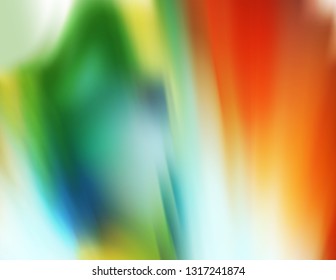 Colorful radial blur background. Abstract vector backdrop with colorful gradient