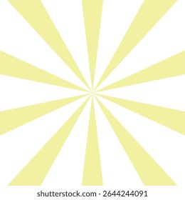 Colorful radial burst background with symmetrical sunburst effect