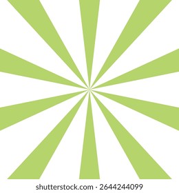 Colorful radial burst background with symmetrical sunburst effect