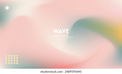 Colorful rainbow abstract combination tye dye wave background. Minimalist pastel color design.