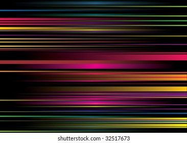 Colorful rainbow background with ribbon effect and gradient