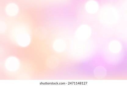 Colorful rainbow bokeh soft light abstract backgrounds, Vector eps 10 illustration bokeh particles, Backgrounds decoration