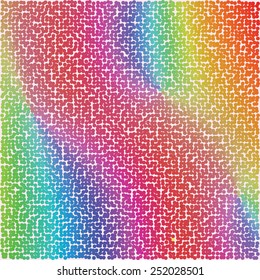 Colorful rainbow circle background. Vector illustration