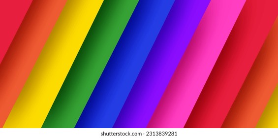 Colorful rainbow color background. Vector.