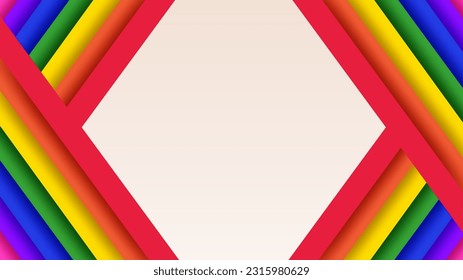 Colorful rainbow color background. Vector.