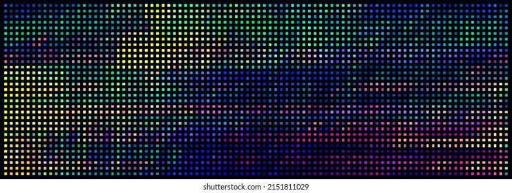 Colorful Rainbow Glitch Broken Screen Effect Stock Vector (Royalty Free ...