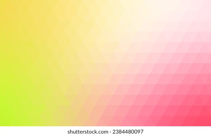 Colorful rainbow polygon background or crystal mosaic pattern. geometric triangle background with gradient colors